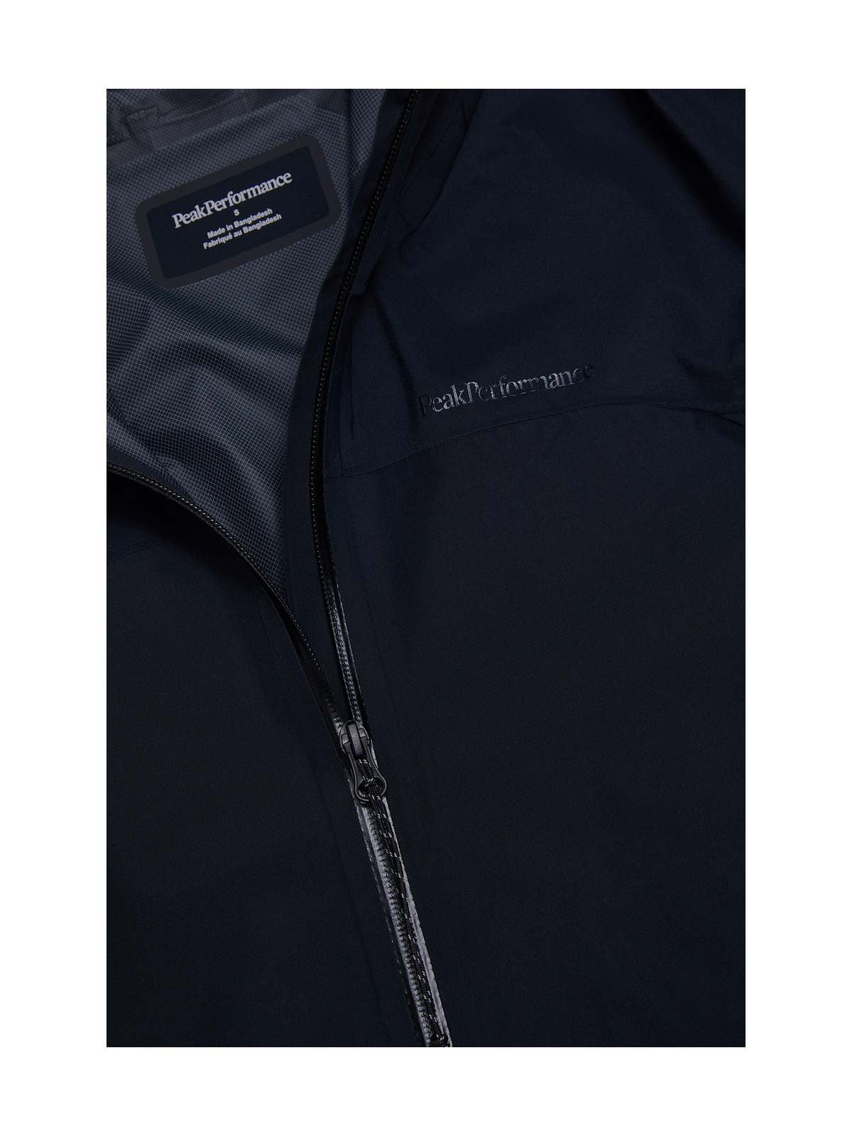 Parka damska PEAK PERFORMANCE Treeline HIPE 2.5L Shell Parka czarna