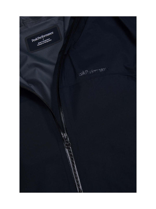 Parka damska PEAK PERFORMANCE Treeline HIPE 2.5L Shell Parka czarna

