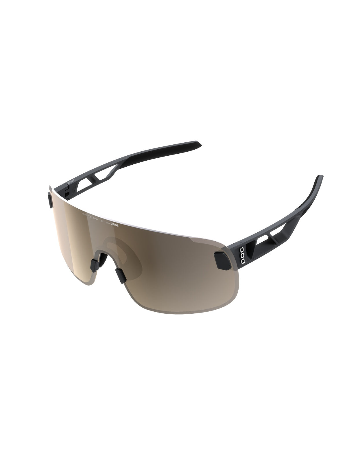 Okulary rowerowe POC Elicit czarny - Clarity Trail/Partly Sunny Silver Cat 2