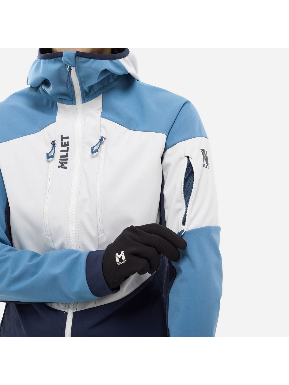 Kurtka narciarska MILLET MHITE SHIELD JKT niebieska
