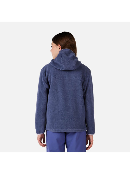 Bluza dziecięca ROSSIGNOL JR ALLTRACK ANORAK FLEECE niebieska
