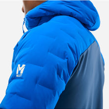 Kurtka narciarska męska MILLET M MHITE HYBRID HOODIE niebieska
