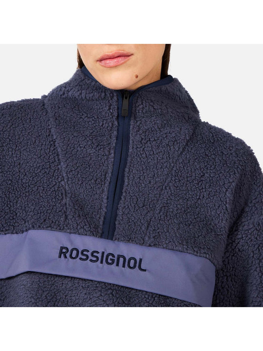 Bluza damska ROSSIGNOL W ALLTRACK HZ FLEECE niebieska
