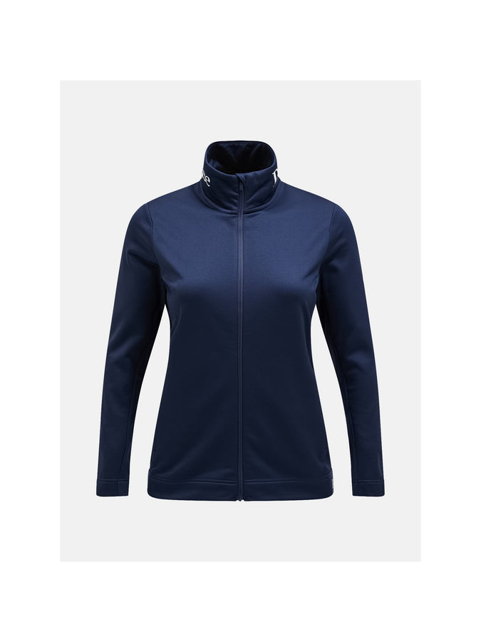 Bluza Peak Performance W Rider Tech Zip Jacket niebieski