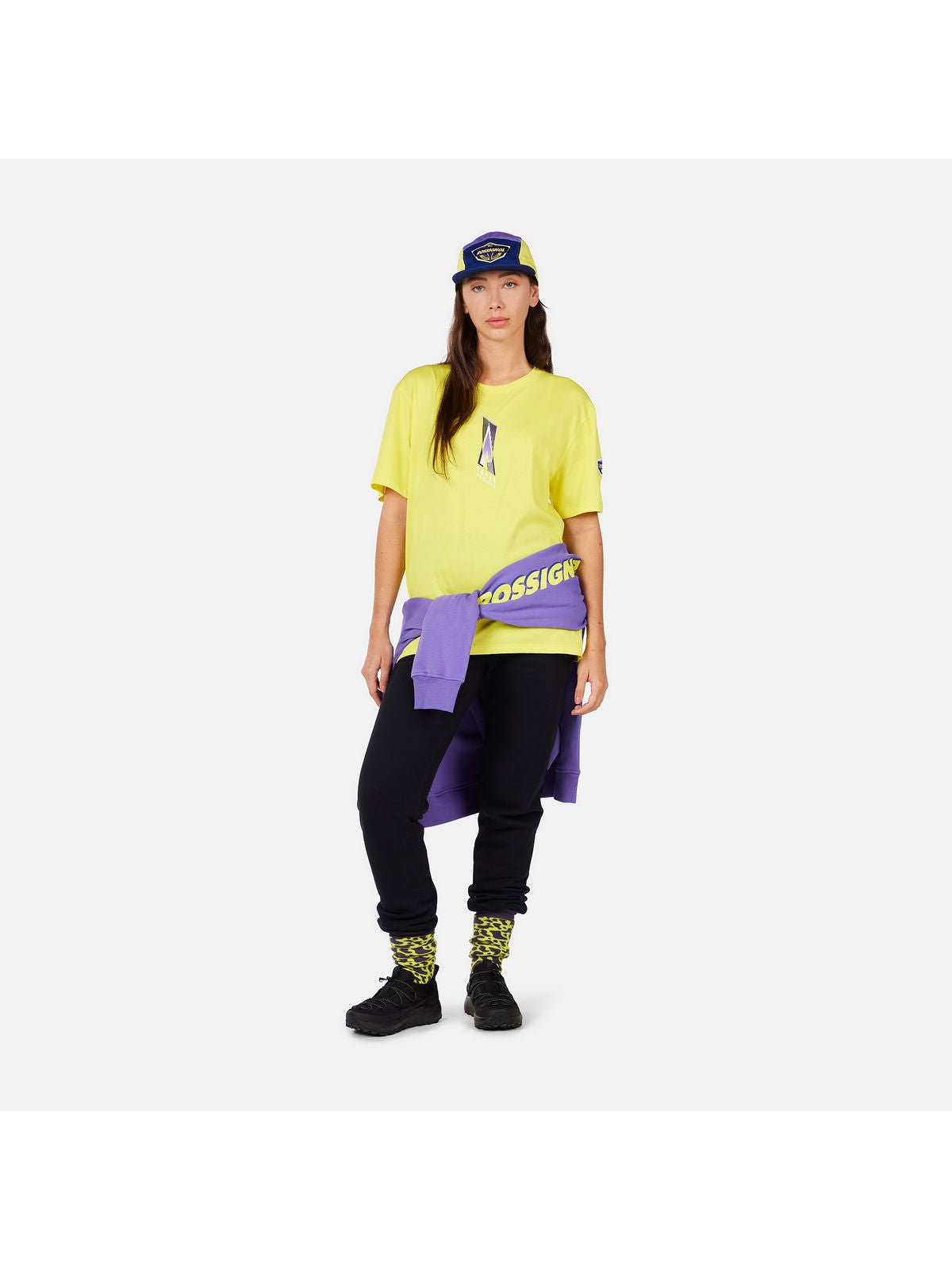 Koszulka unisex ROSSIGNOL SUPER TEE żółta