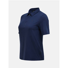Koszulka PEAK PERFORMANCE W Comfort Zip Polo niebieski - Adventure Sports
