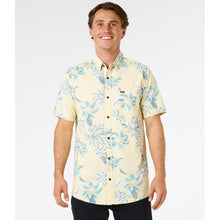 Koszula męska RIP CURL Sessions S/S Shirt żółta
