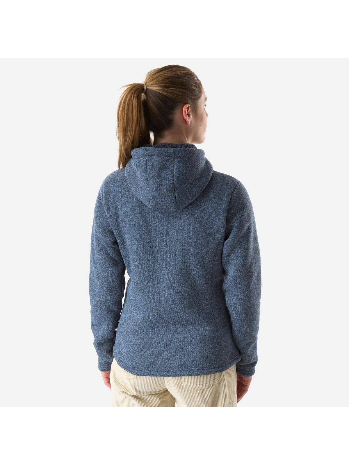Bluza damska MILLET W Chamonix Knitwarm Hoodie W niebieska