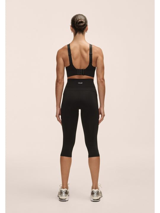 Legginsy treningowe damskie CASALL Essential 3/4 Tights kolor czarny
