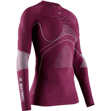 Koszulka termoaktywna damska X-BIONIC Energy Accumulator 4.0 plum / szary - Adventure Sports
