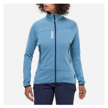 Bluza damska MILLET Fusion Grid Jkt W niebieska
