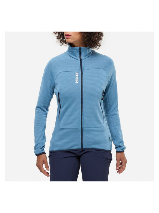 Bluza damska MILLET Fusion Grid Jkt W niebieska
