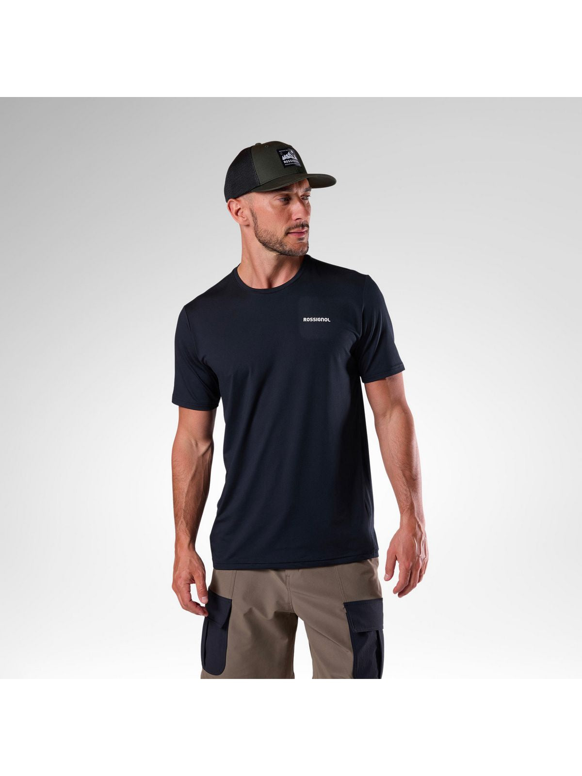 Koszulka męska ROSSIGNOL M Graphic Active Tee czarna