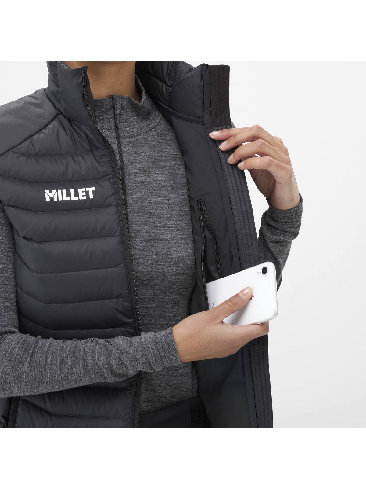 Kurtka MILLET W Kamet Light Down Vest czarny