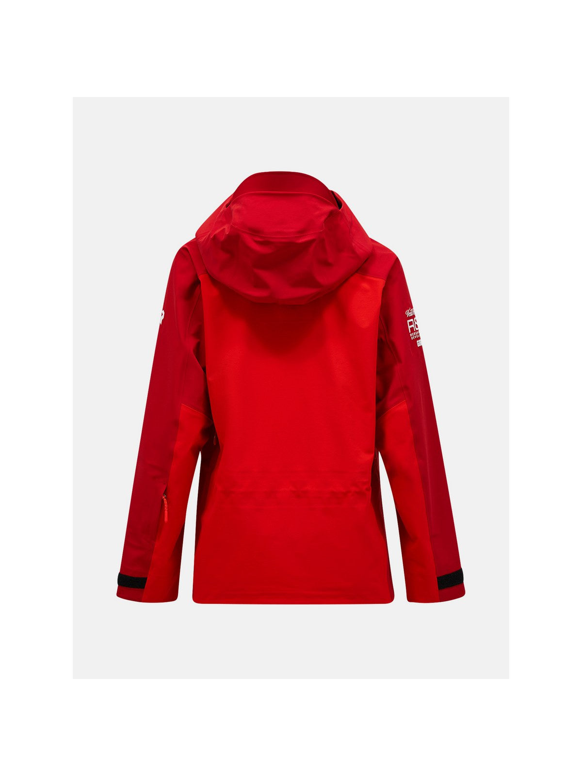 Kurtka narciarska damska PEAK PERFORMANCE 40Y R&D Long GORE-TEX 3L C-KNIT Shell Jacket czerwona