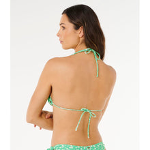 Góra bikini RIP CURL Surf Side Sliding Tri zielona
