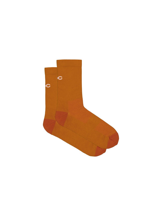 Skarpety rowerowe POC Cadence Road Socks brązowy - Adventure Sports
