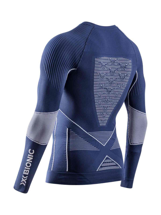 Koszulka termoaktywna X-Bionic Energy Accumulator 4.0 Shirt Lg Sl Men niebieski
