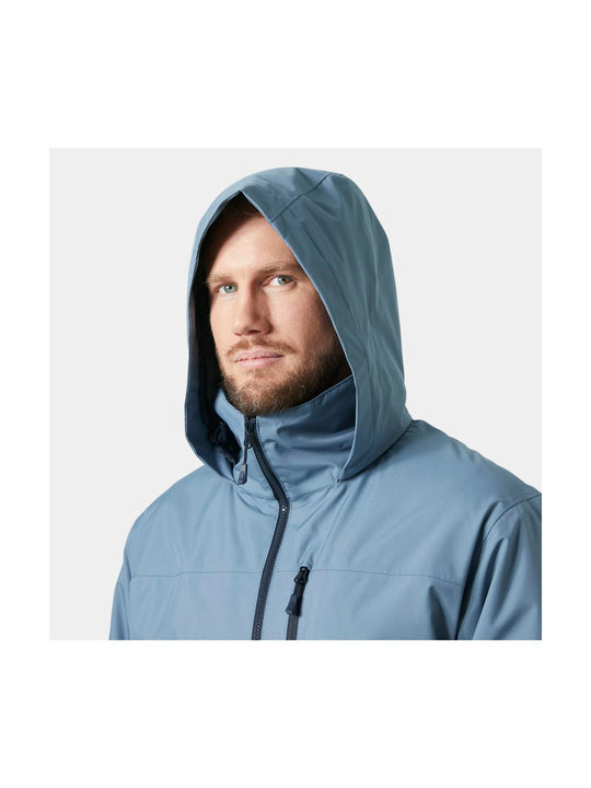 Kurtka żeglarska męska HELLY HANSEN Crew Hooded Midlayer Jacket 2 niebieska
