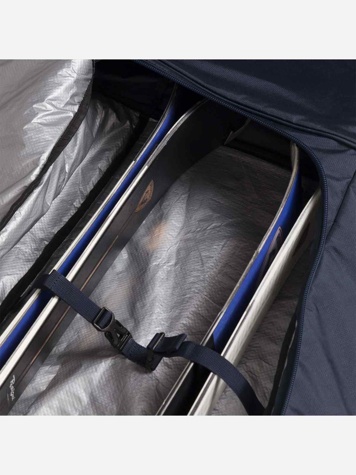 Pokrowiec na 2 pary nart ROSSIGNOL STRATO Extendable Wheely Ski Bag 170-220cm