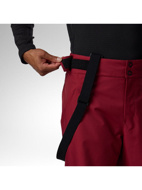 Spodnie narciarskie męskie ROSSIGNOL Insulated Ski Pant bordowe
