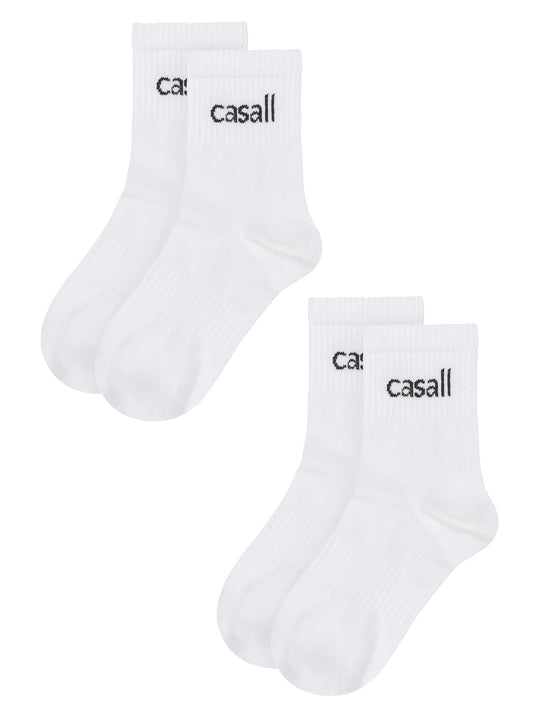 Skarpety sportowe CASALL Urban Tube Sock 2-Pack kolor biały
