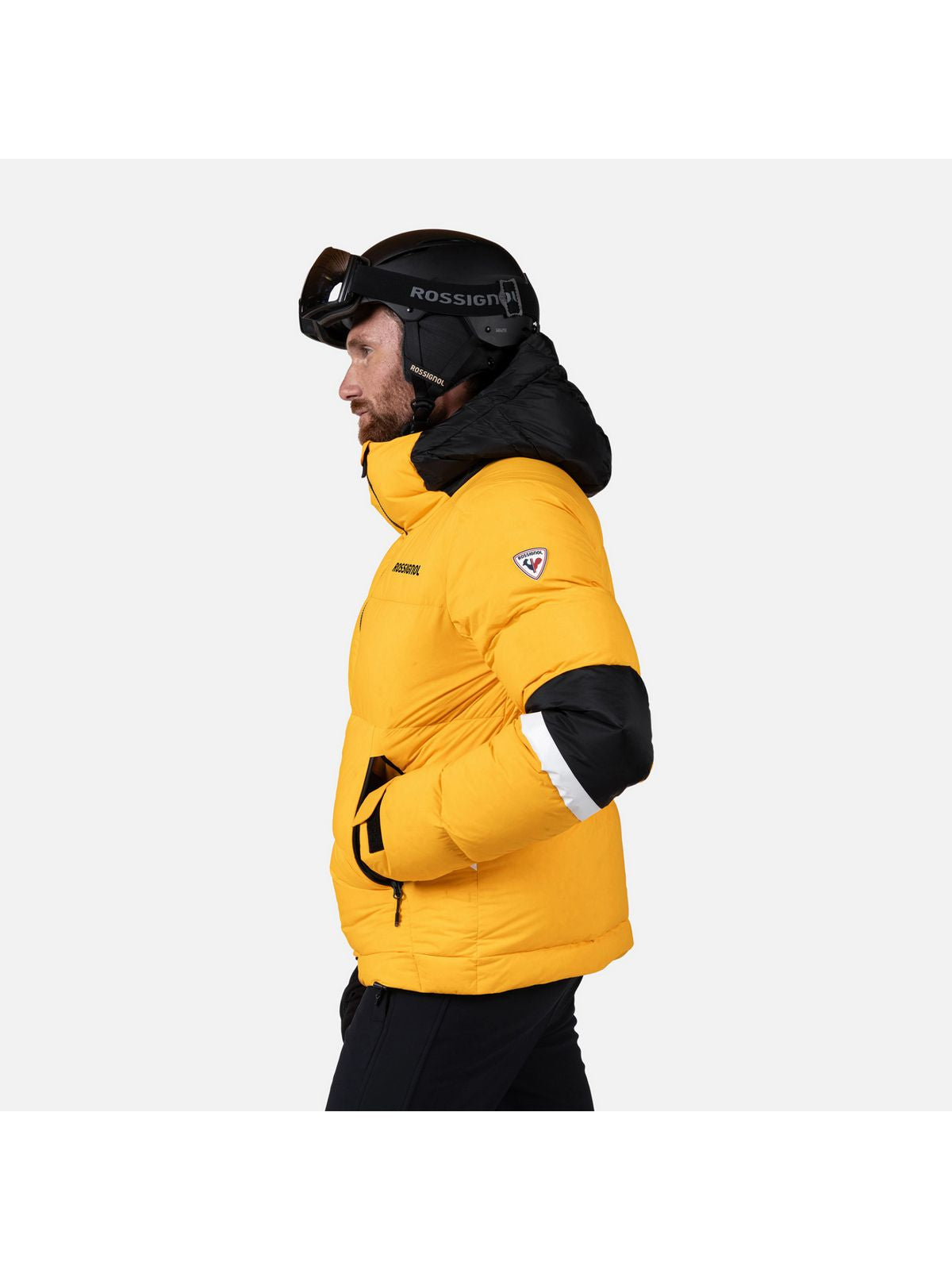 Kurtka męska ROSSIGNOL Daille Down Jkt żółta
