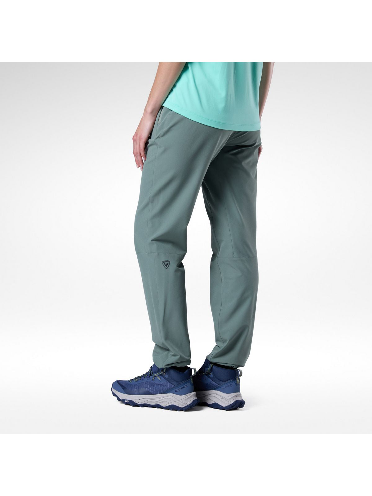 Spodnie damskie ROSSIGNOL W Tech Chino Pant zielone