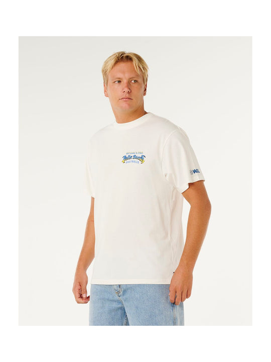 Koszulka męska RIP CURL Bells Pro 26 Event Tee biała
