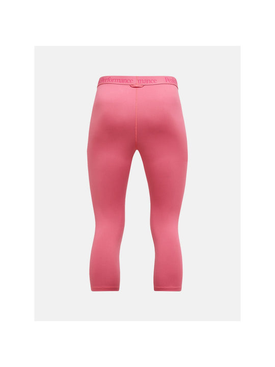 Spodnie termiczne damskie PEAK PERFORMANCE Spirit 3/4 Short Johns Synthetic Baselayer różowe
