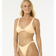 Stanik kąpielowy RIP CURL La Joya Tall Knot Tri żółty
