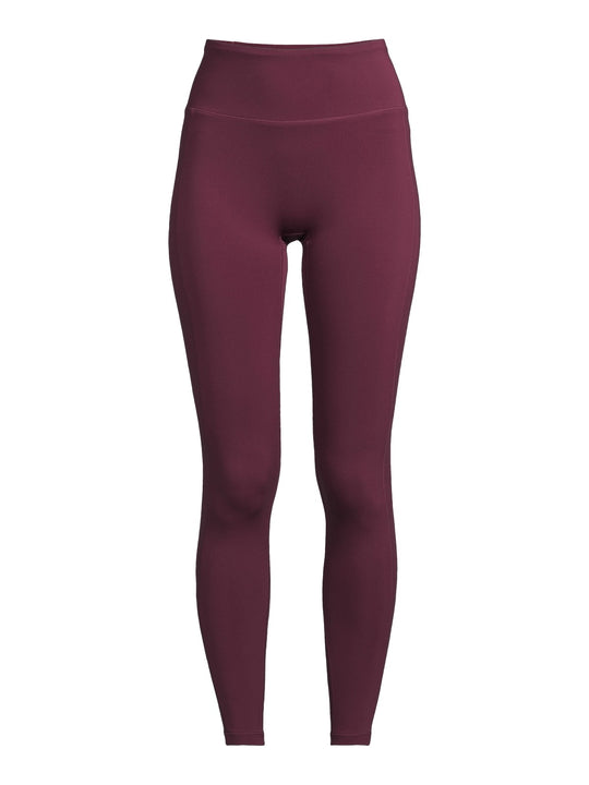 Legginsy damskie CASALL Soft Touch High Waist Tights kolor bordowy
