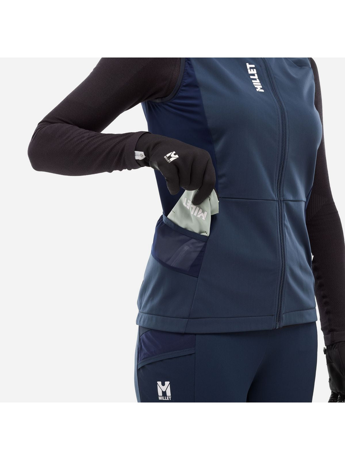 Kamizelka MILLET PIERRAMENT VEST niebieska