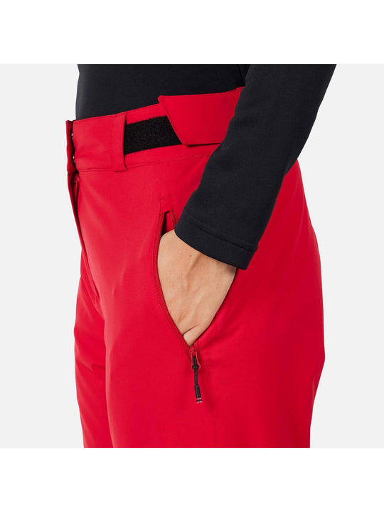 Spodnie narciarskie damskie ROSSIGNOL W Strawpile Insulated Pant czerwone
