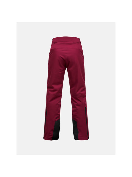 Spodnie PEAK PERFORMANCE W Shred Insulated Pants bordowy
