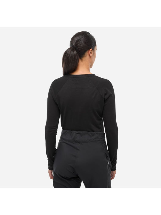Koszulka damska MILLET Trilogy Wool Ts Ls W czarna
