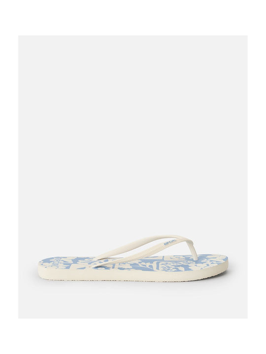 Japonki damskie RIP CURL Mixed Bloom Open Toe niebieskie
