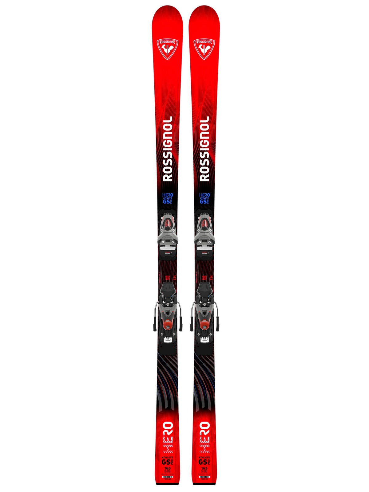 Narty Rossignol Hero GS Pro 126-171 R21 Pro + wiązanie LOOK SPX 11 Gw B73 Silver Red