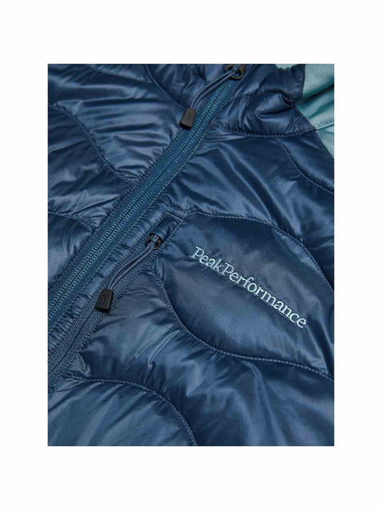 Kurtka PEAK PERFORMANCE Helium Down Hybrid Jacket Men niebieski
