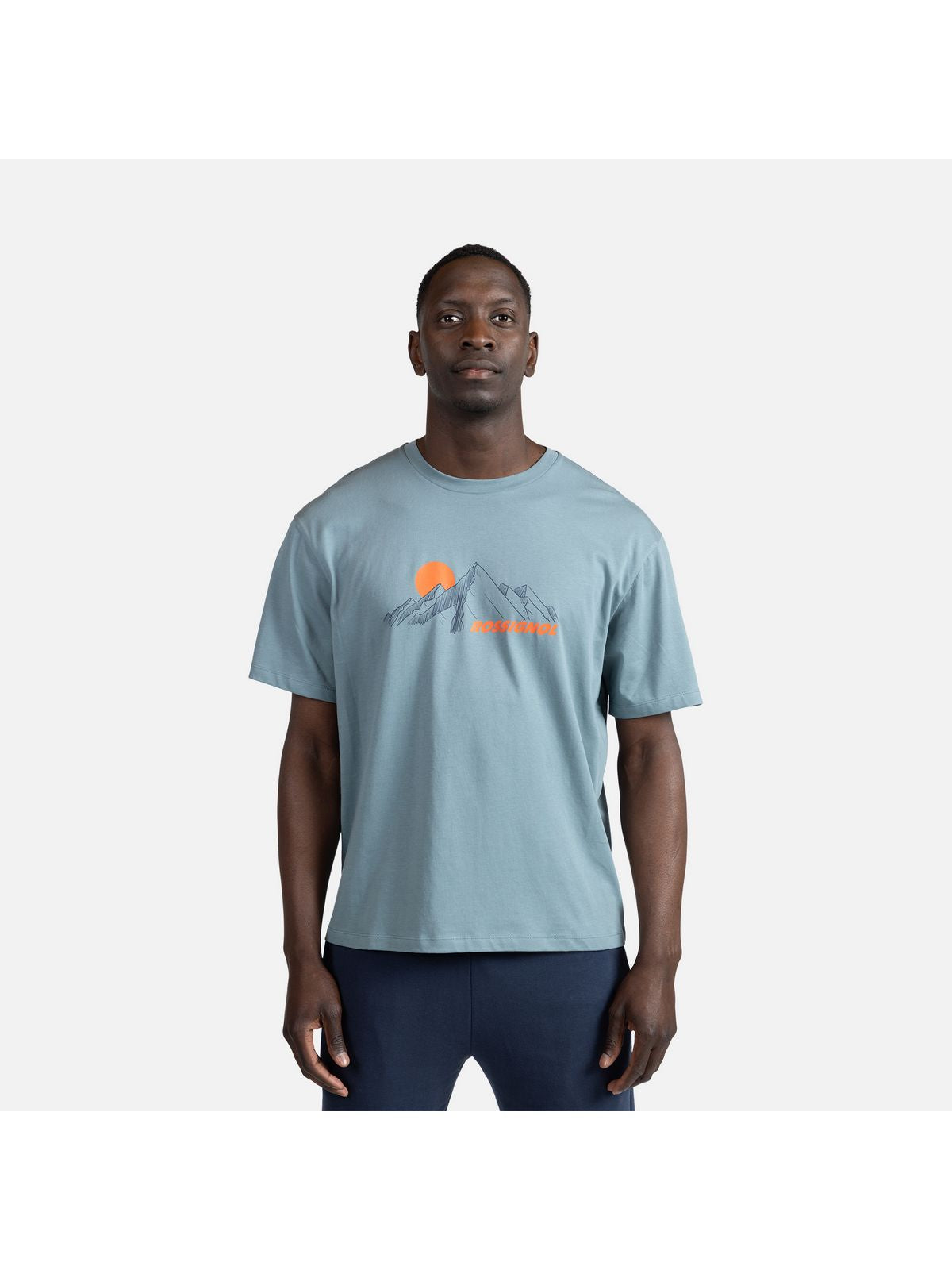 Koszulka męska ROSSIGNOL Waterfall Tee niebieski - Adventure Sports