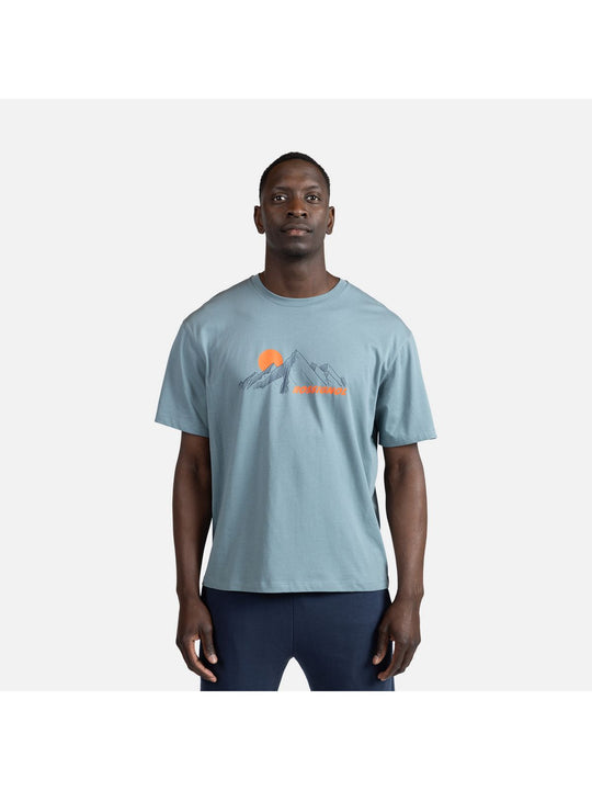 Koszulka męska ROSSIGNOL Waterfall Tee niebieski - Adventure Sports
