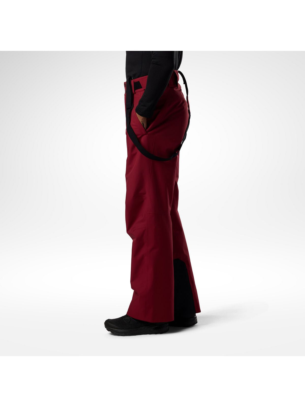 Spodnie narciarskie męskie ROSSIGNOL Insulated Ski Pant bordowe