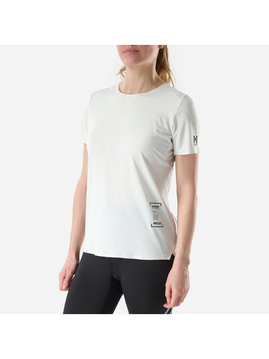 Koszulka damska MILLET W Intense Pro Light Ts Ss W biała
