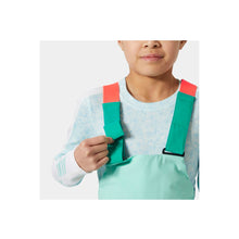 Spodnie narciarskie dziecięce HELLY HANSEN Jr Girl Stellar Bib Pant kolor zielony
