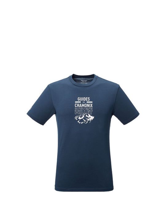 Koszulka męska MILLET Cdg Chamonix Logo Ts Ss M granatowa
