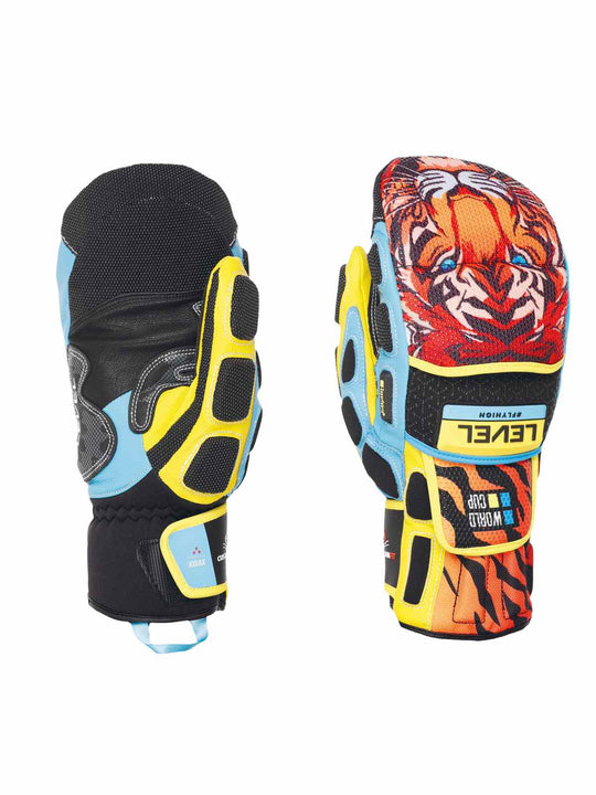 Rękawice narciarskie LEVEL Worldcup CF Mitt pomarańczowy
