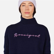 Sweter damski ROSSIGNOL W SIGNATURE SWEATER granatowy
