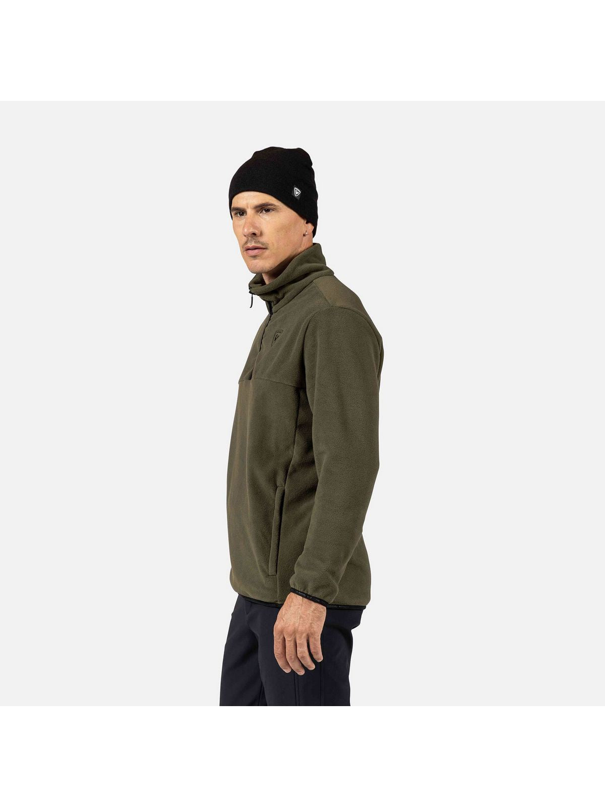 Bluza męska ROSSIGNOL Strawpile Fleece Fz zielona