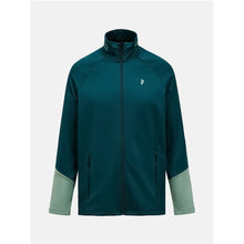 Bluza męska PEAK PERFORMANCE M Rider Essentials Midlayer Zip Jacket kolor zielony
