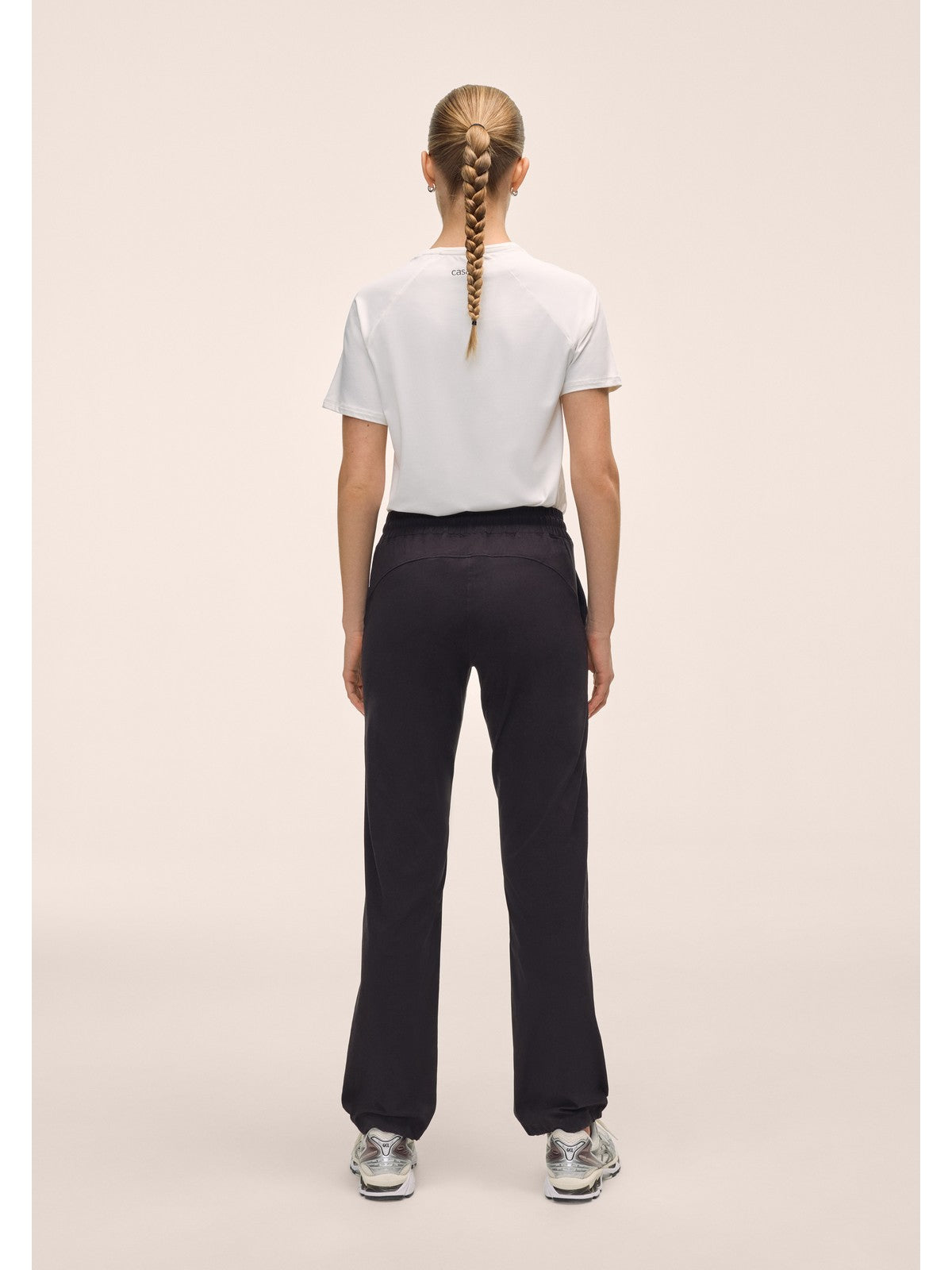 Spodnie damskie CASALL Daily Woven Pant kolor czarny